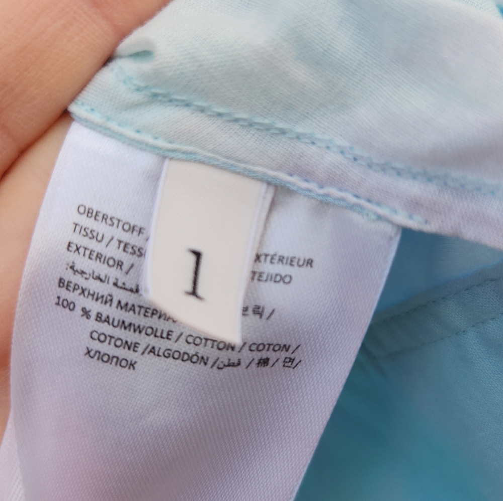 Dorothee Schumacher Tie Dye-Print Knotted Shirt - Picture 9 of 10